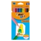 Caja de 12 lápices de colores Bic Kids Tropicolors