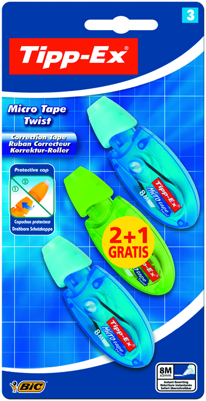 Corrector Cinta TIPP-EX MICRO TAPE TWIST