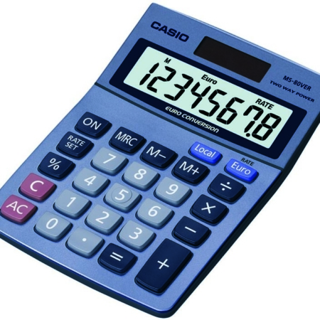 CALCULADORA DE SOBREMESA CASIO MS-80 VER