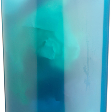 PAPELERA ECOLÓGICA DE PLÁSTICO AZUL TRASLÚCIDA ARCHIVO 2000