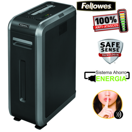 Destructora Fellowes 125Ci, corte en partículas