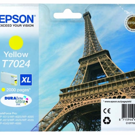 TINTA EPSON C13T70244010 AMARILLO