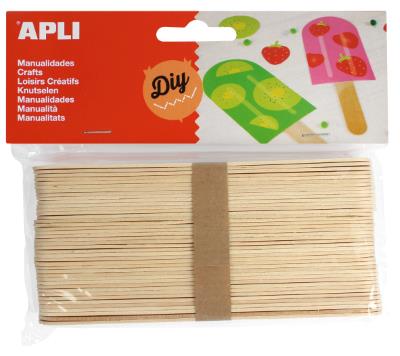 BOLSA DE 40 PALOS POLO MADERA NATURAL JUMBO 150*18