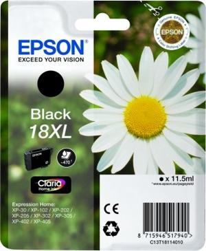 TINTA EPSON 18 XL NEGRO XP-102/205 C13T18114010