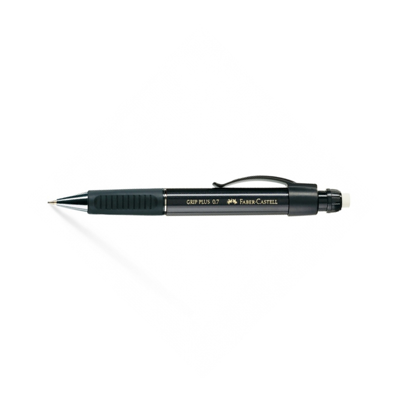 Portaminas Faber Castell Grip Plus negro de 0,7 mm