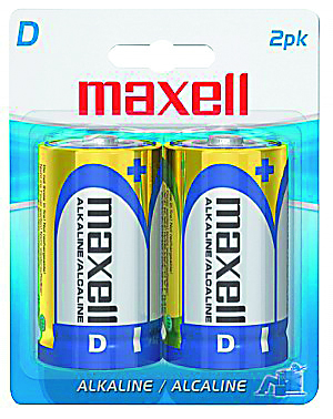 BLÍSTER 2 PILAS MAXELL C ALCALINA 1,5 V LR14