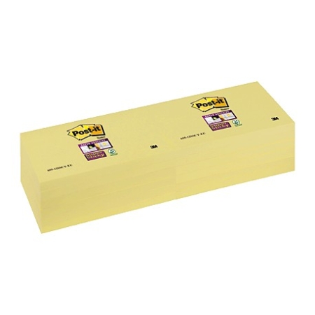 Post it amarillo canario p/12 76*127mm 655-12sscy-