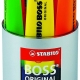 Rotulador Fluorescente 6U Boss+Cubilete 7006 Stabilo