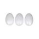 BOLSA DE 3 HUEVOS DE POREXPAN 9 CM