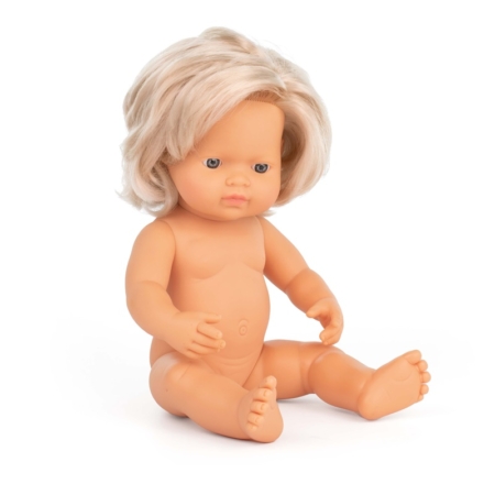 Muñeca bebé caucásica 38 cm