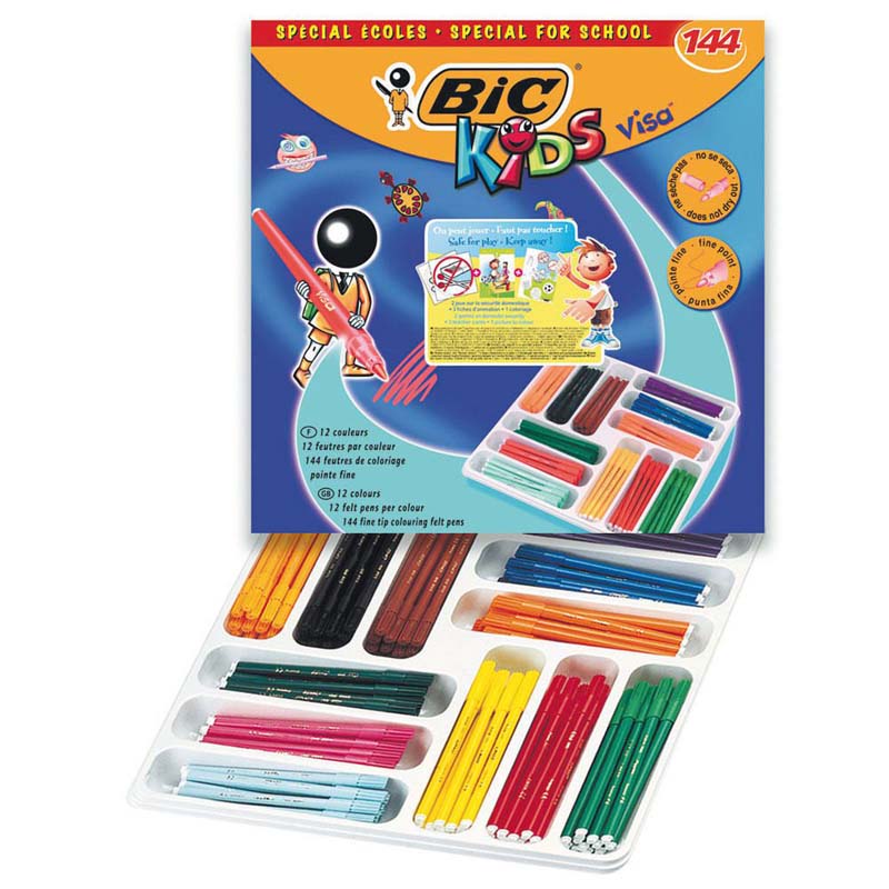 Rotuladores BIC KIDS Kid Couleur 880496, BIC Material Escolar