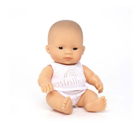 MUÑECO BEBÉ ASIÁTICO 21 CM