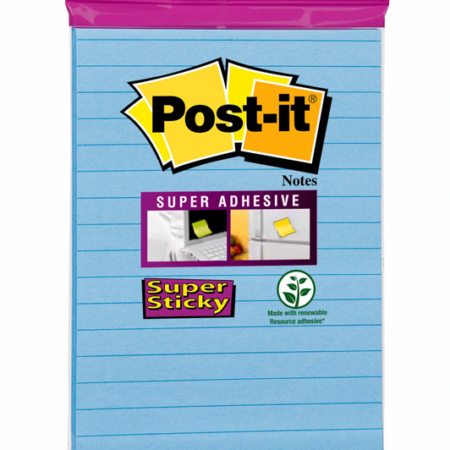 Post it notas ss bloc azul 102x152 45h 6844-lnb