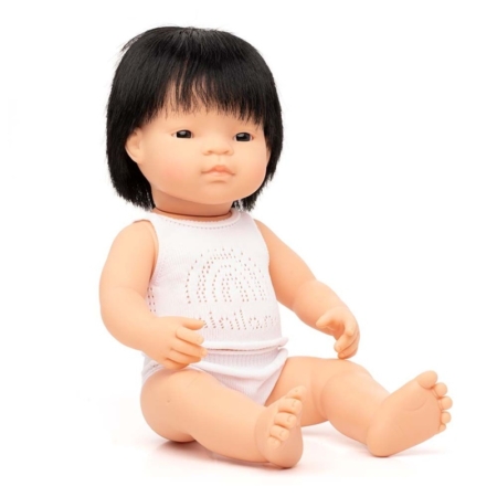 MUÑECO BEBÉ ASIÁTICO 38 CM