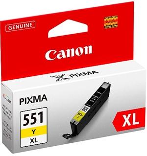 TINTA CANON YELLOW CLI-551 XL 6446B001