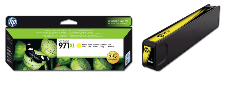 TINTA HP 971 XL AMARILLO CN628AE