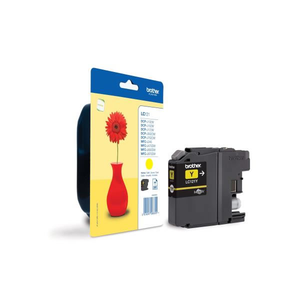 TINTA BROTHER LC121Y AMARILLO LC121 YBP