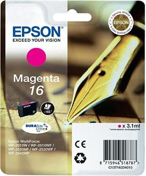 TINTA EPSON 16 MAGENTA C13T16234010