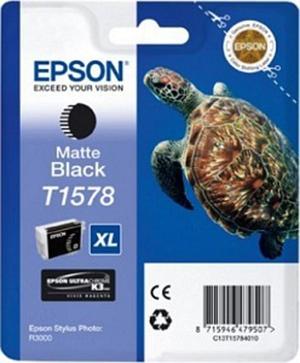 TINTA EPSON T1578 NEGRO MATE C13T15784010 TORTUGA