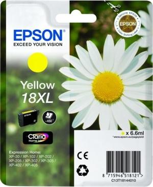 TINTA EPSON 18 XL AMARILLO C13T18144010