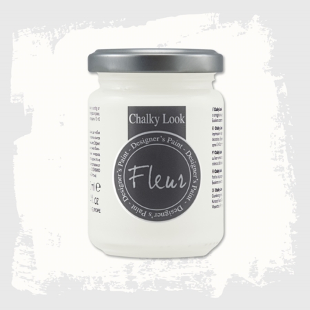 Pintura chalky look de Fleur 130 ml Titanium White