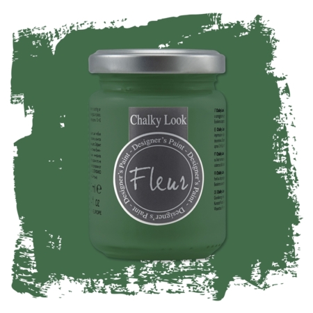 Pintura chalky look de Fleur 130 ml Chromium Oxide Green