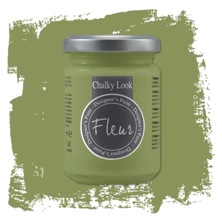 Pintura chalky look de Fleur 130 ml Grandma Green