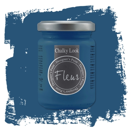 Pintura chalky look de Fleur 130 ml Nelson Blue