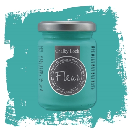 Pintura chalky look de Fleur 130 ml Malaysia Blue