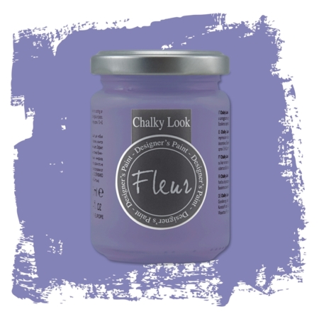 Pintura chalky look de Fleur 130 ml Lavender Blue