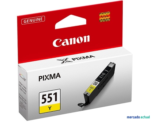 TINTA CANON YELLOW CLI 551 6511B001