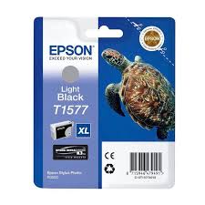 TINTA EPSON T1577 NEGRO CLARO C13T15774010 TORTUGA