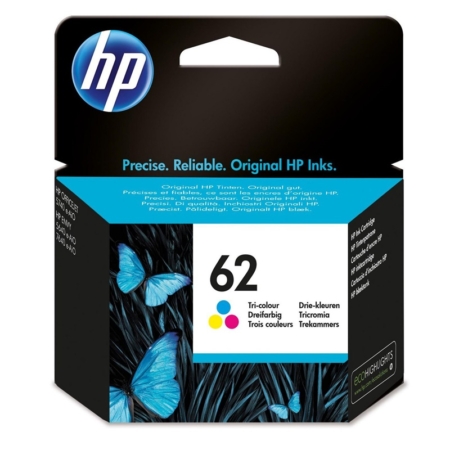 Tinta HP tricolor 62 C2P06AE
