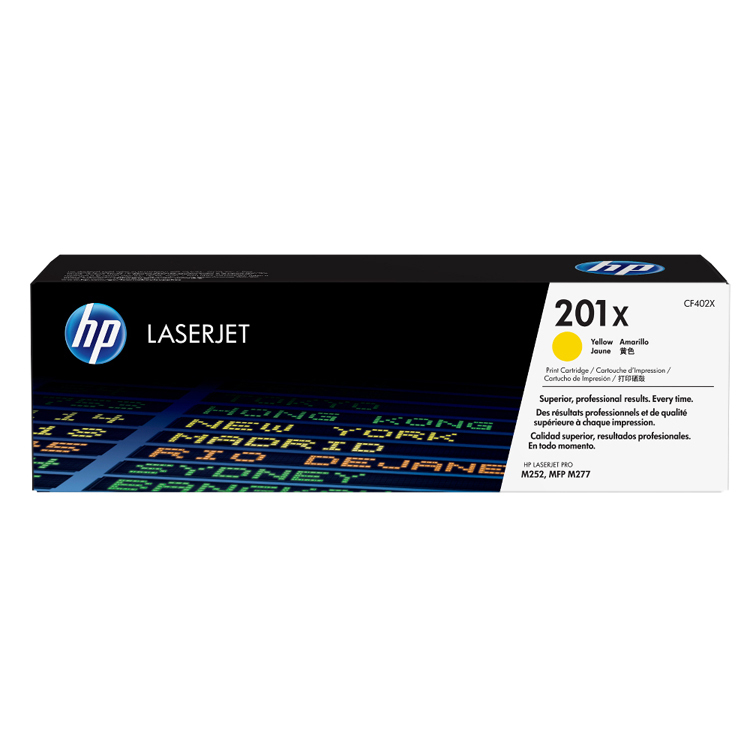 TONER HP 201X AMARILLO CF402X