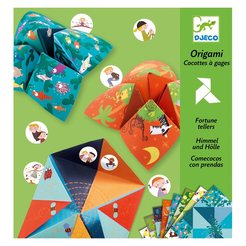 Papiroflexia origami Salero