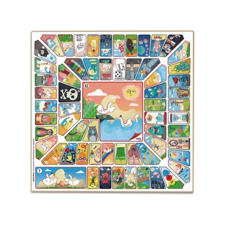 TABLERO DE PARCHÍS-OCA 40 X 40 CM
