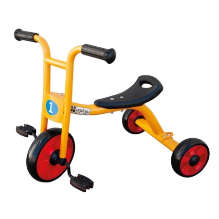 Triciclo metálico con pedales 2-4 años