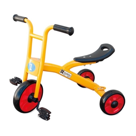 Triciclo metálico con pedales 2-4 años