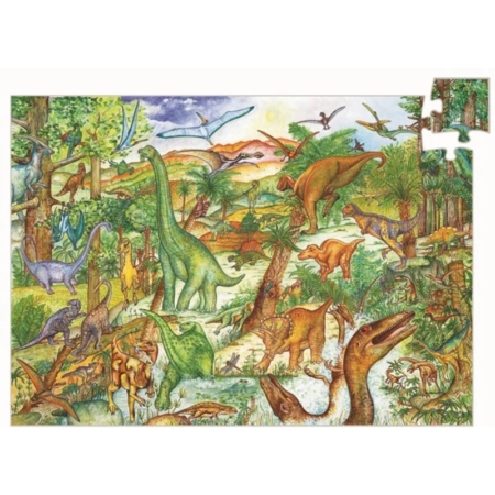 Puzzle de observación Dinosaurios 100 piezas