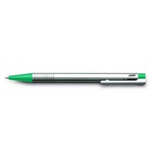 Bolígrafo retráctil Lamy logo verde