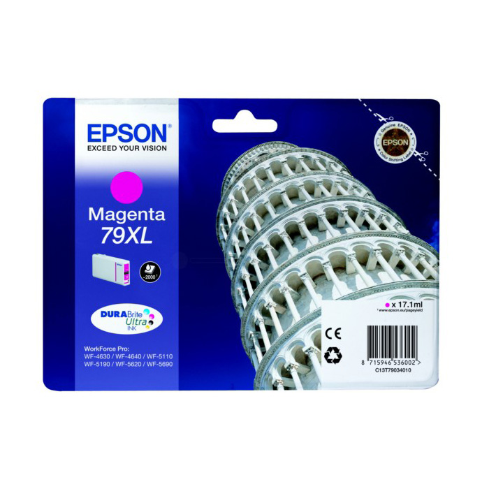 TINTA EPSON 79 XL MAGENTA C13T79034010