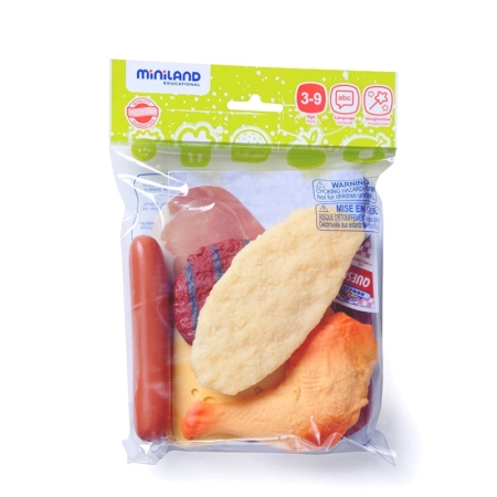 Set de 16 alimentos fiambre