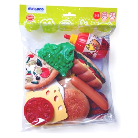 Set de 19 alimentos comida rápida