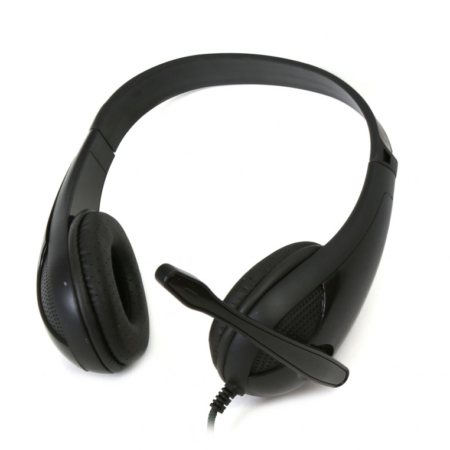 AURICULARES GAMING CON MICRÓFONO OMEGA FREESTYLE NEGRO