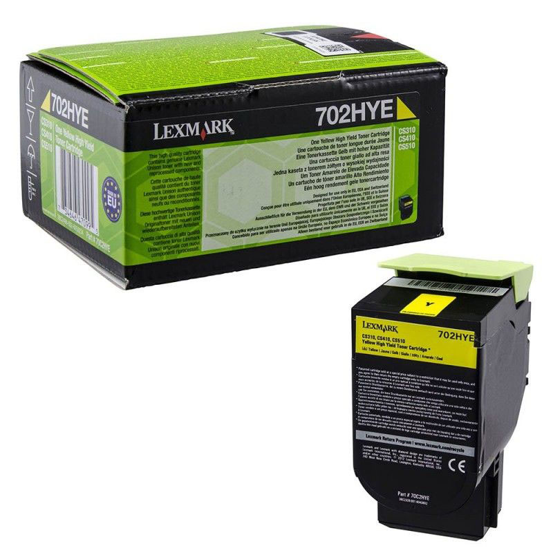 TONER LEXMARK YELLOW 70C2HYE