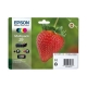 MULTIPACK TINTA EPSON 29 NEG+AMAR+CYAN+MAG (FRESA)