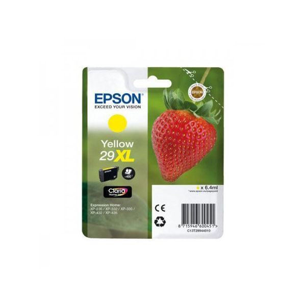 TINTA EPSON 29 XL AMARILLO (FRESA) C13T2994412