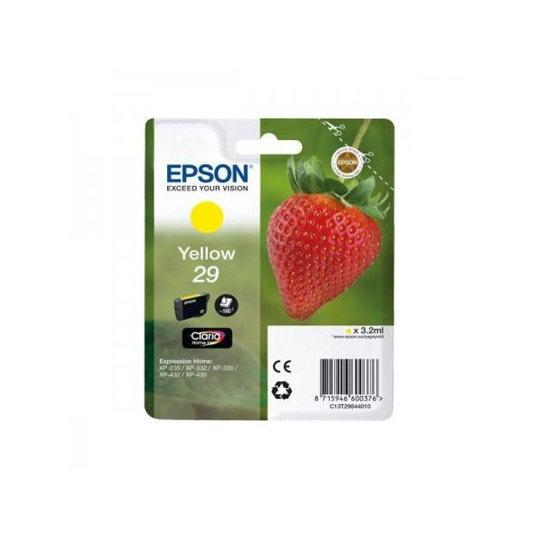 TINTA EPSON 29 AMARILLO (FRESA) C13T29844010