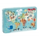 Puzzle Mapamundi 24 piezas