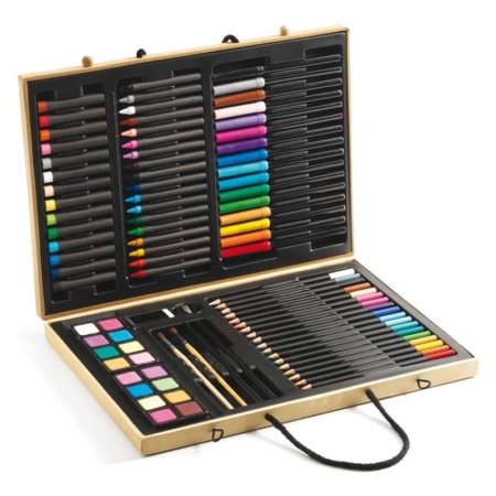 Maletín grande con material para colorear